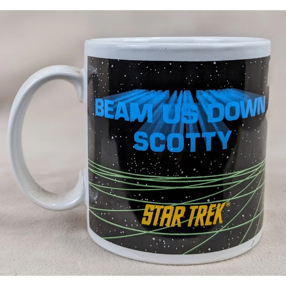 Star Trek Enterprise 1991 Susie Morton P7533 Beam Us Down Scottie‎